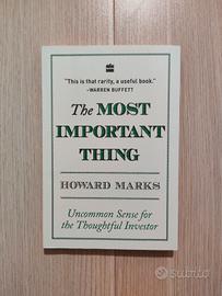 The most important thing di Howard Marks