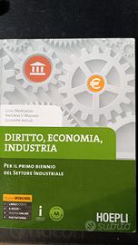 Libro Scolastico Diritto,Economia, Industria