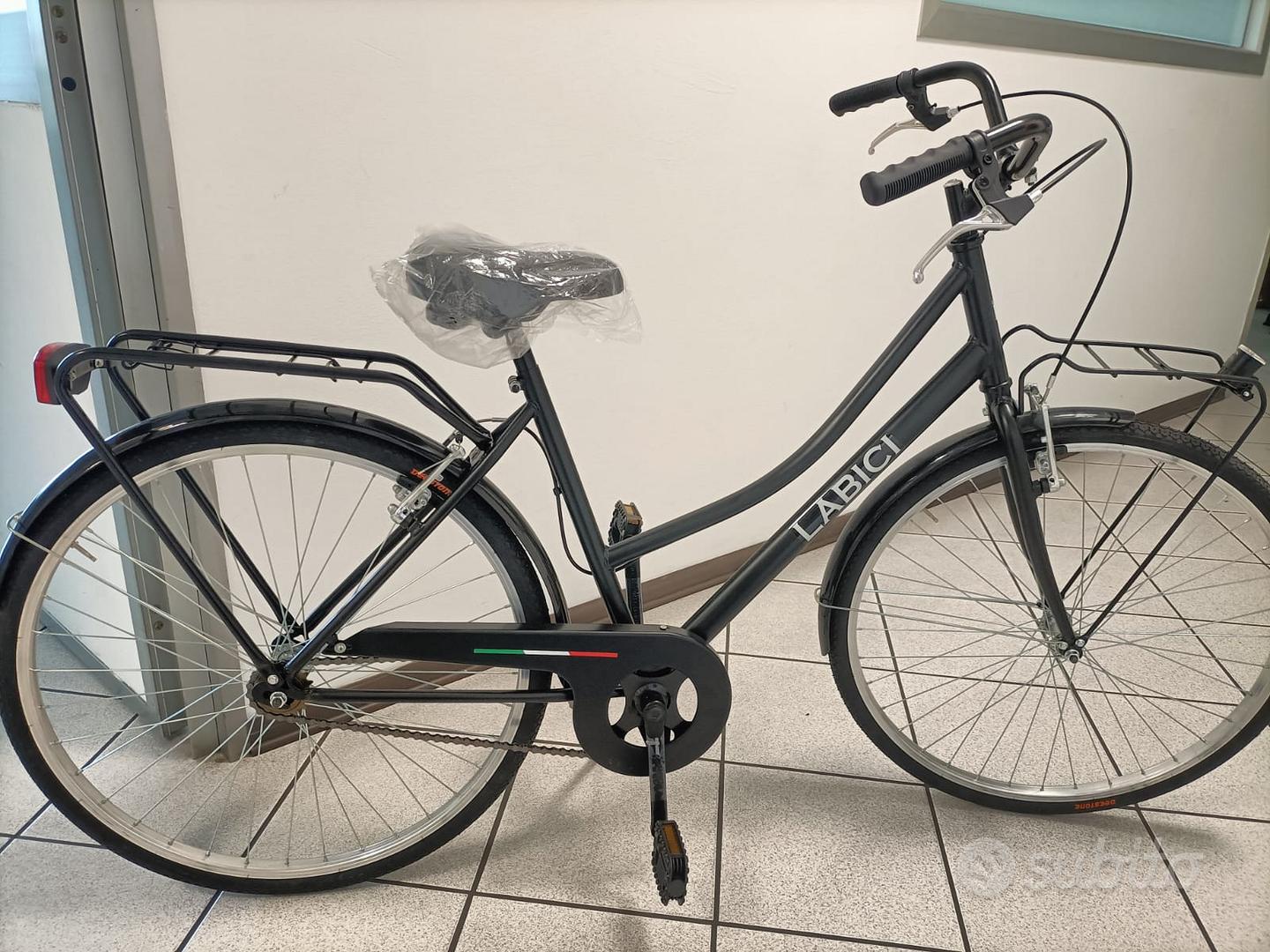 Bicicletta Da Donna LABICI Modello Olanda - Telaio Acciaio 26", Freni V-Brake, Completa Di Accessori - Foto 12