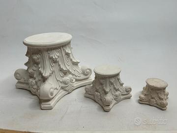 capitelli in gesso 