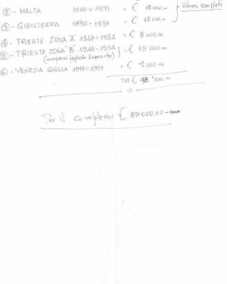 Francobolli varie collezzioni