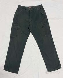 Pantaloni  cotone tg.50 con tasconi laterali