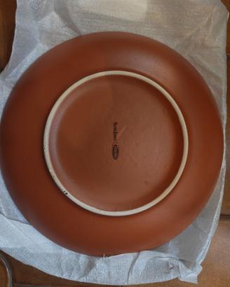 Piatto colorato in ceramica Mulino Bianco
