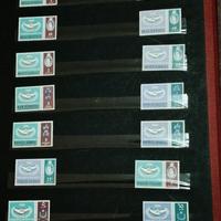 3 Album Giri delle colonie inglesi - francobolli