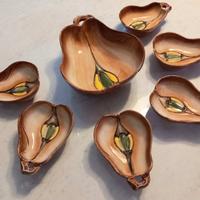 Servizio dessert ceramica  vintage R.B. Casale M.