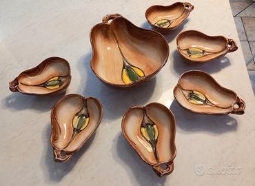 Servizio dessert ceramica  vintage R.B. Casale M.