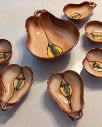 Servizio dessert ceramica  vintage R.B. Casale M.