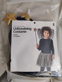 Halloween - costume da fatina/farfalla 4-8 anni