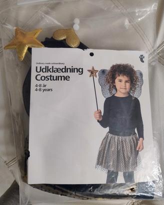 Halloween - costume da fatina/farfalla 4-8 anni