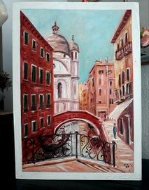 Venezia olio su faesite 50x70 