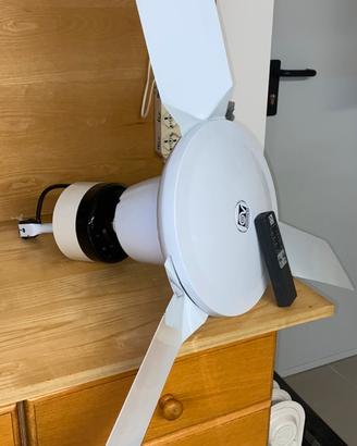 Ventilatore 5 velocità con telecomando