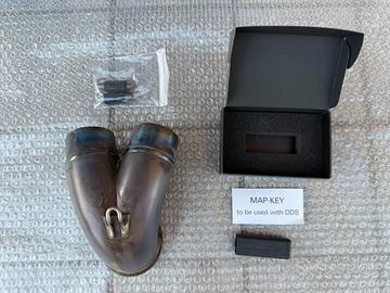Collettore titanio e MAP KEY ducati 1299s