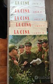 5 Riviste cinesi anni 70.