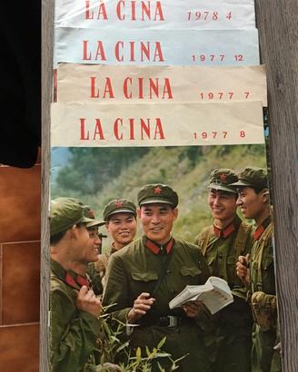 5 Riviste cinesi anni 70.