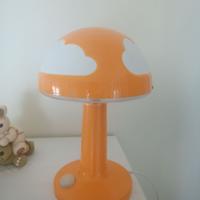 lampada da tavolo vintage IKEA SKOJIG arancione