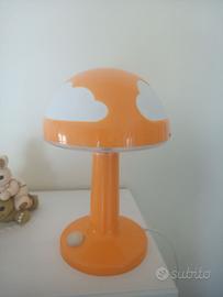 lampada da tavolo vintage IKEA SKOJIG arancione