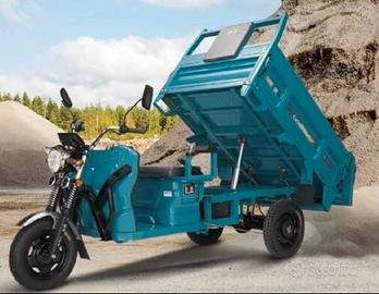 MOTOCARRO JINPENG 100% elettrico con cassone ribal