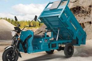 MOTOCARRO JINPENG 100% elettrico con cassone ribal