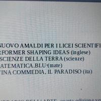 Libri di testo liceo scientifico 