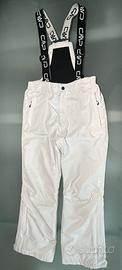 Pantaloni sci salopette CMP tg. 125 cm 11/13 anni