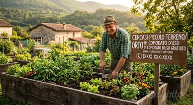 Piccolo terreno / pezzo di terra per orto