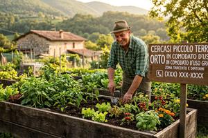 Piccolo terreno / pezzo di terra per orto