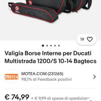 Valigie interne per Ducati Multistrada 1200