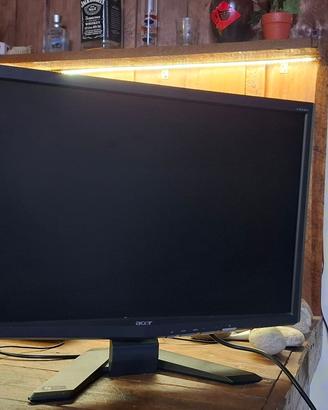 monitor lcd 22'' acer x223w + adattatore hdmi