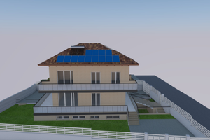 Lotto edificabile con progetto e permesso a costru