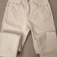 Pantalone H&M  jeans uomo bianco
