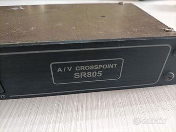 QUADRO INCROCI VIDEO COMPOSITO4X4 CON AUDIO SR 805