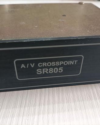 QUADRO INCROCI VIDEO COMPOSITO4X4 CON AUDIO SR 805