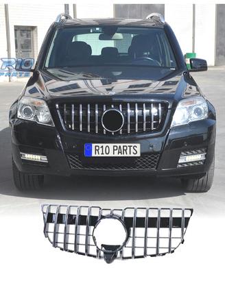 GRIGLIA MERCEDES GLK X204 12-15 LOOK AMG NERO CROM
