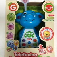 Telefono animale per infanzia