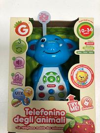 Telefono animale per infanzia