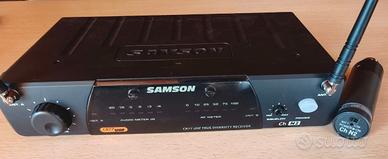 2 radiomicrofoni Samson CR77+ trasmettitori