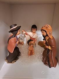 presepe terracotta peruviano 