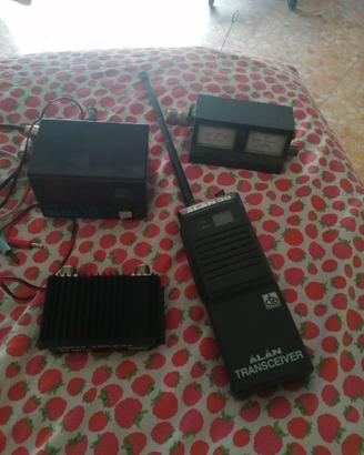 stazione cb baracchino 27 mhz + accessori