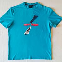Trussardi Jeans t-shirt con stampe e ricami, XL