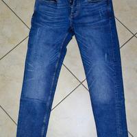 Jeans blu scuro 
