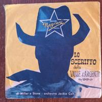 disco Negroni lo sceriffo della valle d'argento 