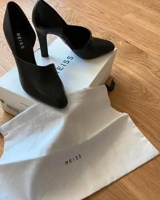 Scarpe da donna in pelle nera marca REISS