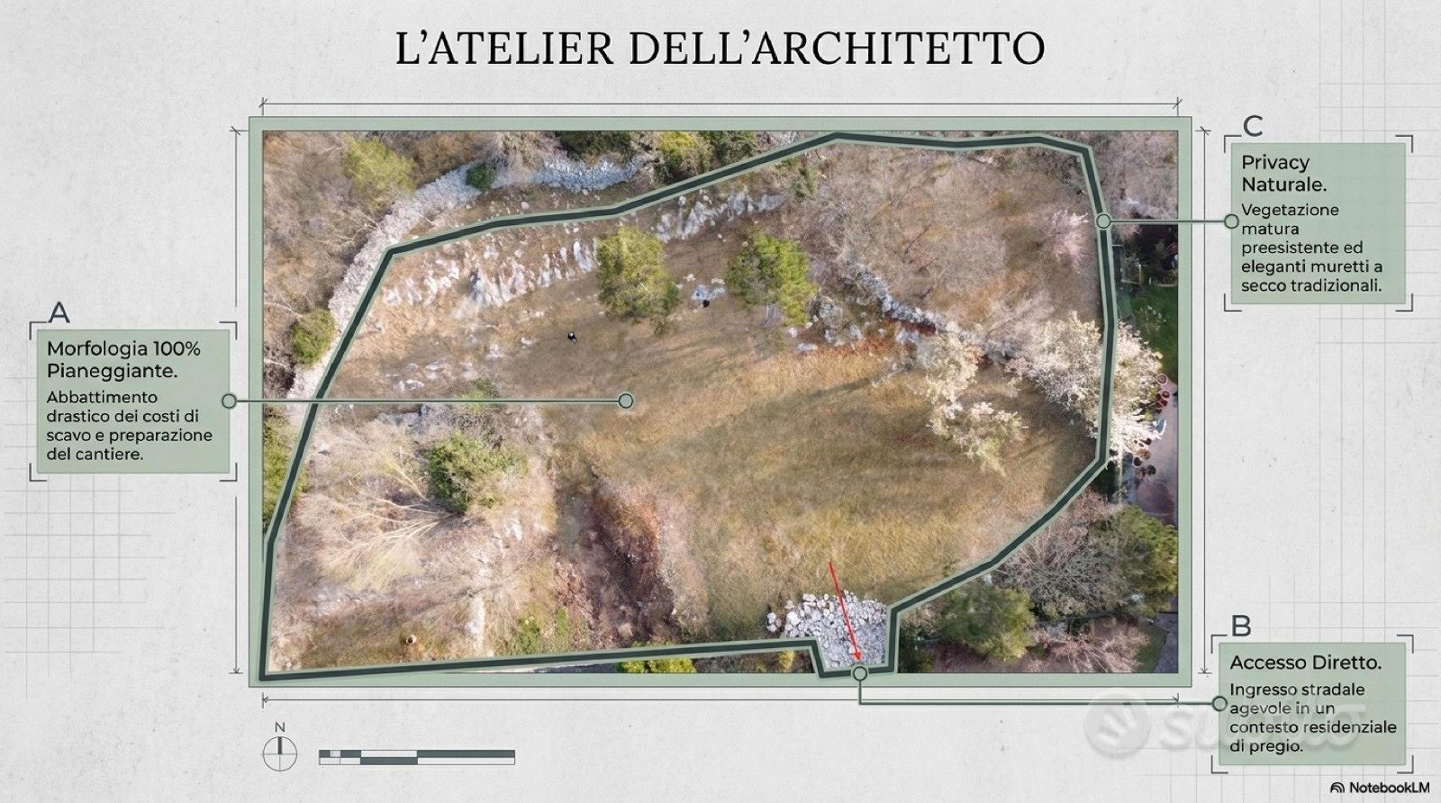 Terreno edificabile 1200 metri quadrati nel Carso - Vista 3