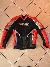 Giacca moto in pelle AXO taglia 2xl