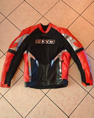 Giacca moto in pelle AXO taglia 2xl