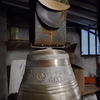 campana mucche bronzo 