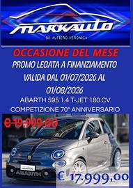 ABARTH 595 1.4 T-JET 180 CV COMPETIZIONE 70° ANNIV