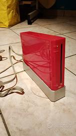 CONSOLE WII ROSSA EDIZIONE LIMITATA+ 2 GIOCHI