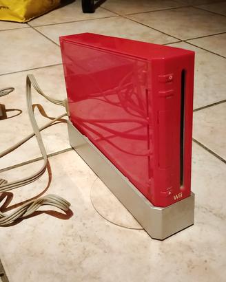 CONSOLE WII ROSSA EDIZIONE LIMITATA+ 2 GIOCHI