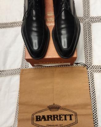 Scarpe Barret  N.7,5 Stringate Pelle Colore Nero
